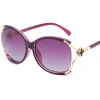 Wholesale of new four-leaf clover women's polarized sunglasses with diamond-encrusted individual and fashionable outfits, Korean-style large frame glasses Application Scenario